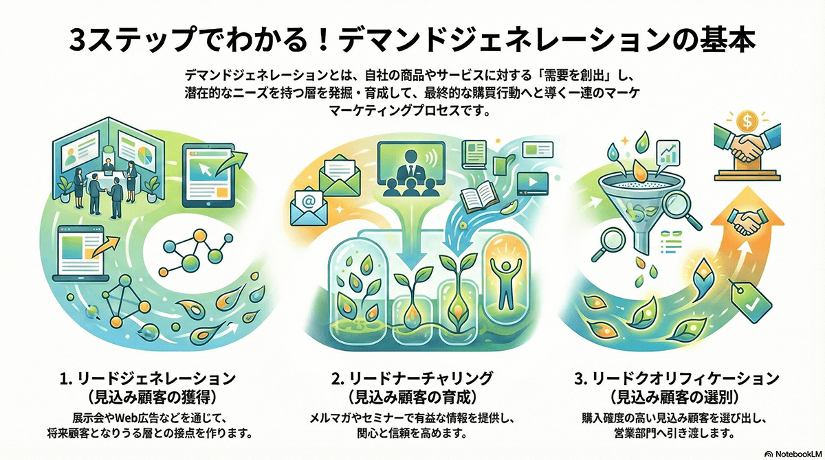 デマンドジェネレーションの基本