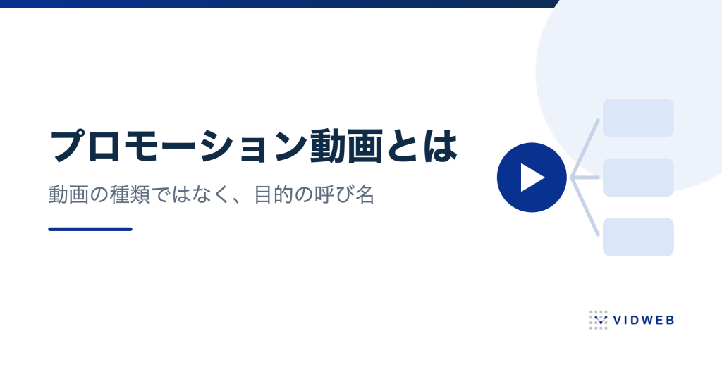 プロモーション動画とは？PR動画との違いと種類の選び方、費用相場を解説